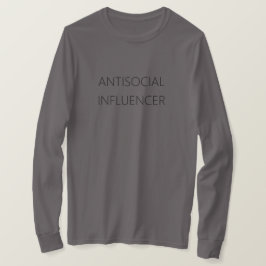 反社会的インフルエンサー –  Tシャツ