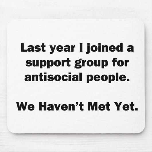 反社会的グループ マウスパッド (正面)