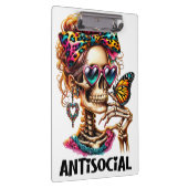 反社会的スケルトンレディ クリップボード (右)