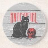 反社会的ネコとスカル コースター (正面)