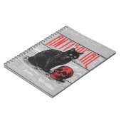 反社会的ネコとスカル ノートブック (左側)