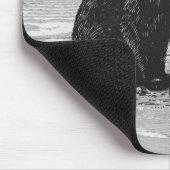 反社会的ネコとスカル マウスパッド (コーナー)