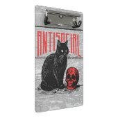 反社会的ネコとスカル ミニクリップボード (アングル)