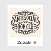 反社会的ブッククラブ シール (シート)