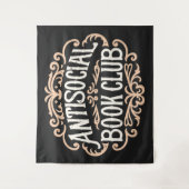 反社会的ブッククラブ タペストリー (正面)