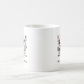 反社会的人のための支援グループ 楽しいマグカップ コーヒーマグカップ (中央)