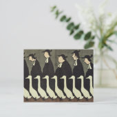 反聖職者主義のガン ポストカード (スタンド正面)