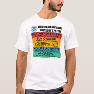 反自国の保安のTシャツ Tシャツ