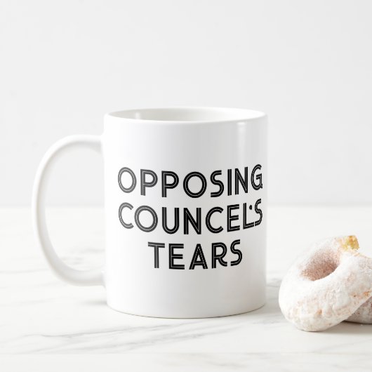 反訴の弁護士への贈与 コーヒーマグカップ (ドーナツ)