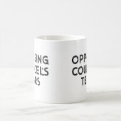 反訴の弁護士への贈与 コーヒーマグカップ (中央)