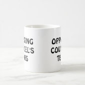 反訴の弁護士への贈与 コーヒーマグカップ (中央)