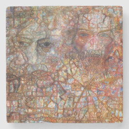 反論：二つの顔（Pavel Filonov著） ストーンコースター