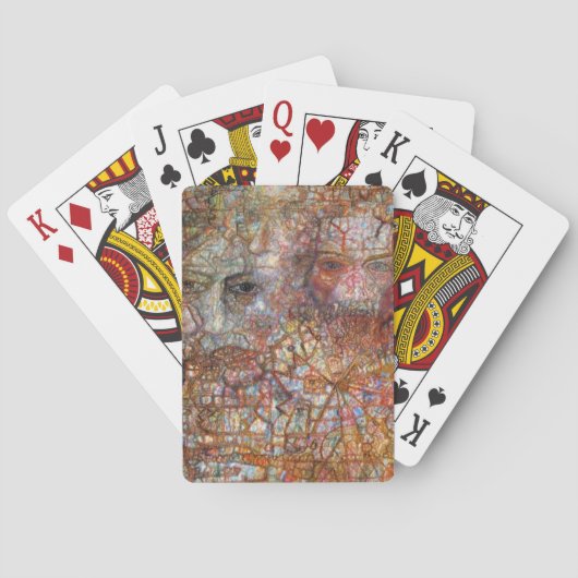 反論：二つの顔（Pavel Filonov著） トランプ (裏面)