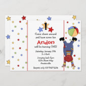 反転ピエロ招待状 招待状 (正面/裏面)