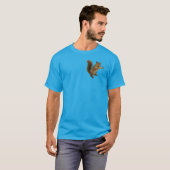 反転登山リス Tシャツ (正面フル)