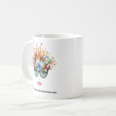 反逆する定義マグ コーヒーマグカップ (正面左)