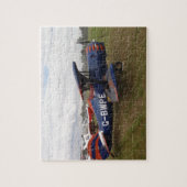 反逆する複葉機 ジグソーパズル (縦)