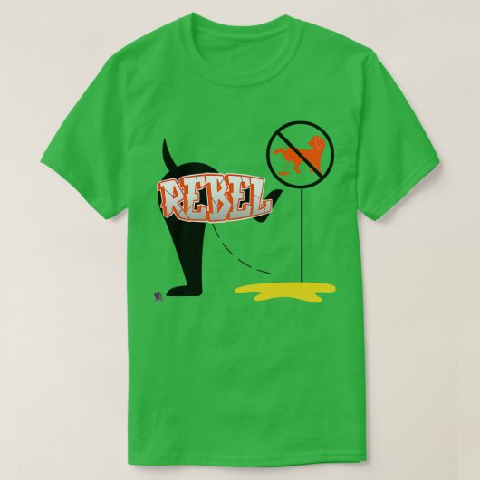 反逆する Tシャツ (デザイン正面)