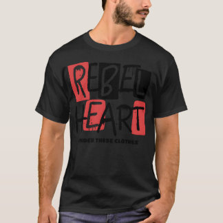 反逆の心 愛 楽しい Tシャツ