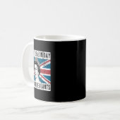 反逆の日7月4日イギリス コーヒーマグカップ (正面左)