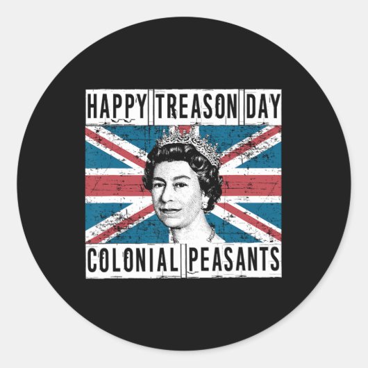 反逆の日7月4日イギリス ラウンドシール (正面)