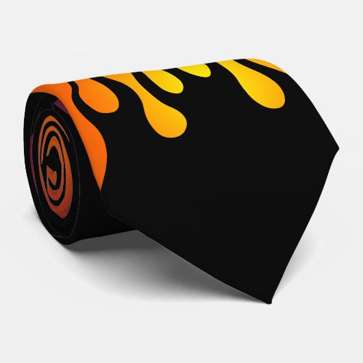 反逆の焼跡のタイ ネクタイ (ロール)