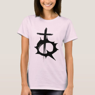 反逆の青年ロゴのワイシャツだけ Tシャツ