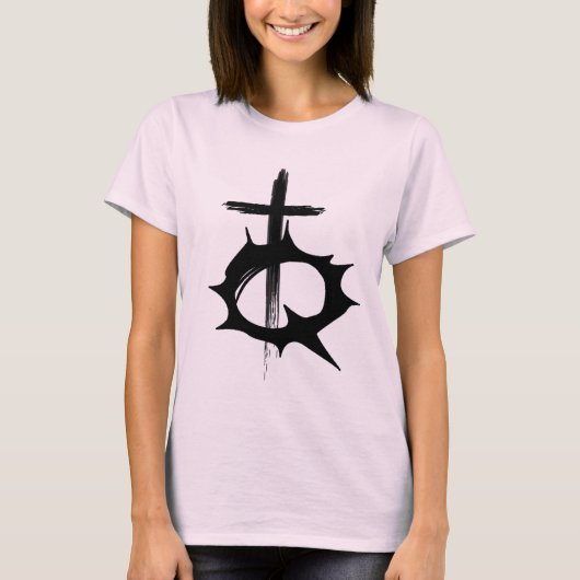 反逆の青年ロゴのワイシャツだけ Tシャツ (正面)