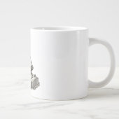 反逆の齧歯類 ジャンボコーヒーマグカップ (右)