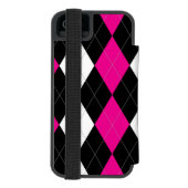 反逆アーガイルウォレットケース INCIPIO iPhoneウォレットケース (フォリオ裏面)