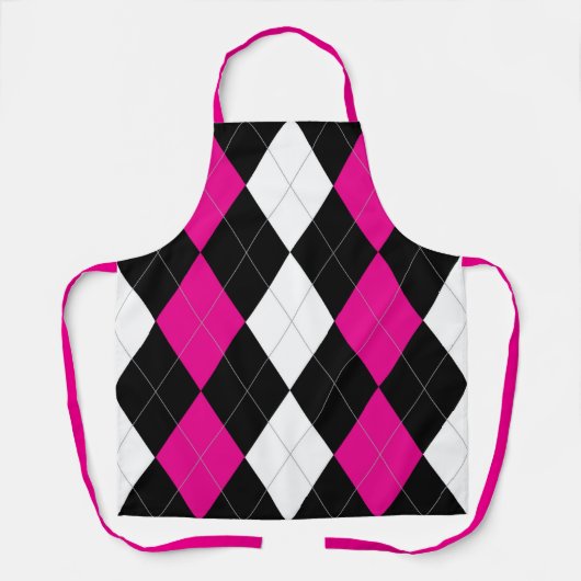 反逆アーガイル エプロン (正面)