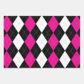 反逆アーガイル ラッピングペーパーシート (正面2)