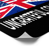 反逆デー恩知らずのコロニアルアパレおもしろいル ポスター (角)