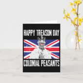 反逆日チャールズ三世おもしろい英四世 カード (黄色い花)