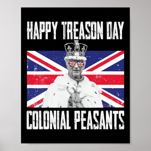 反逆日チャールズ三世おもしろい英四世 ポスター (正面)