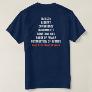 反逆権力の乱用妨害の妨害 Tシャツ