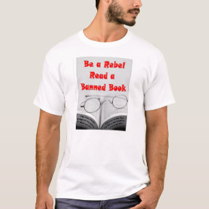 反逆者が読みました禁止本をあって下さい Tシャツ