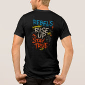 反逆者たちの蜂起 トライブレンドＴシャツ (裏面)