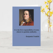 反逆者のためのバースデー・カード! カード (黄色い花)