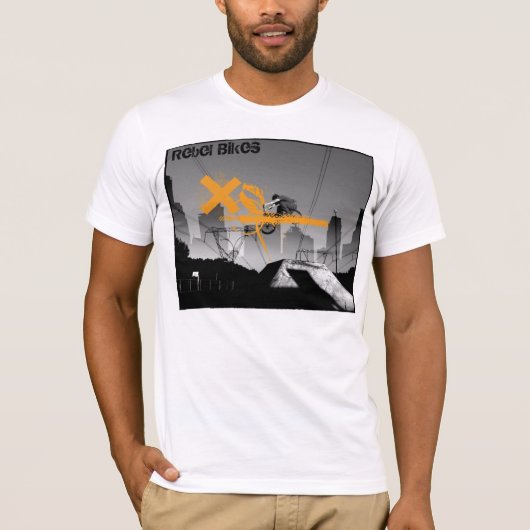 反逆者は獣をそれ自転車に乗ります Tシャツ (正面)
