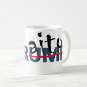 反逆者を切札で取って下さい コーヒーマグカップ (正面右)