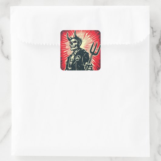 『反逆者』 スクエアシール (バッグ)