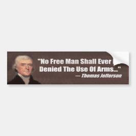 反銃砲規制-銃の権利 バンパーステッカー