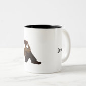 反静か射 ツートーンマグカップ (正面右)