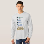 反ICE政治 (SALT) Tシャツ (正面フル)