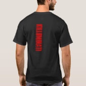 反illuminatiのワイシャツ tシャツ (裏面)