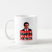 反Romney コーヒーマグカップ (左)