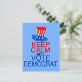 収保容・投票の民主党員 ポストカード (スタンド正面)