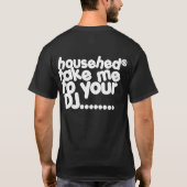 収容される音楽Tシャツを収納して下さい Tシャツ (裏面)