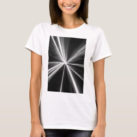収束クラッシュ:女性のT型デザイン» Tシャツ (正面)